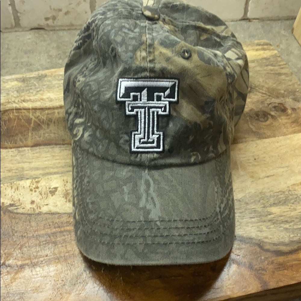 Texas Tech Camo Cap
